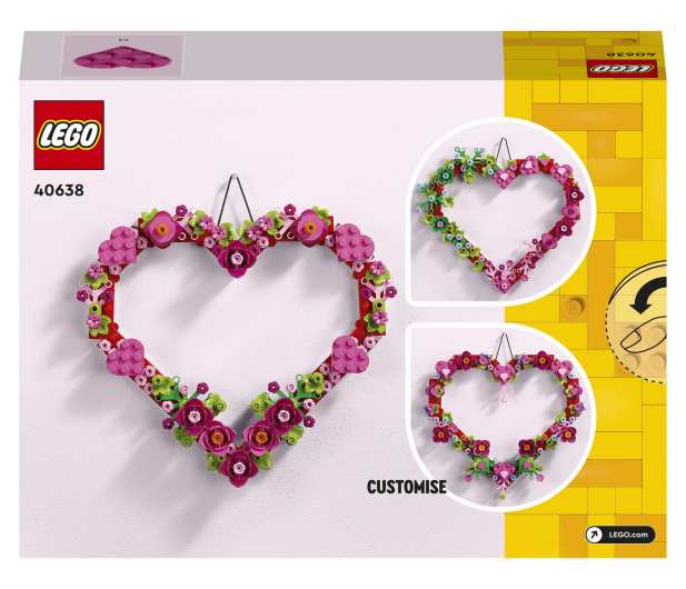 LEGO 40638 Ozdoba w kształcie serca - 1318875 - zdjęcie 5